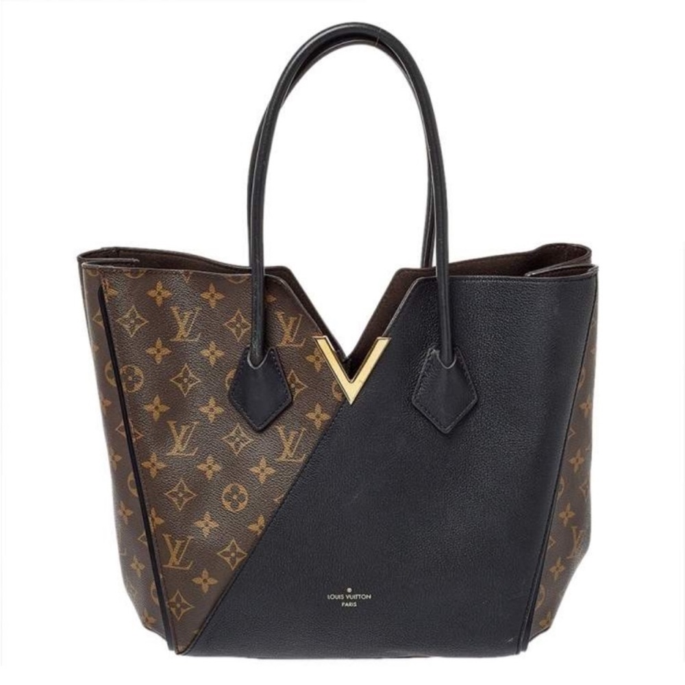 Louis Vuitton- Kimono Handbag Monogram Canvas and Leather MM